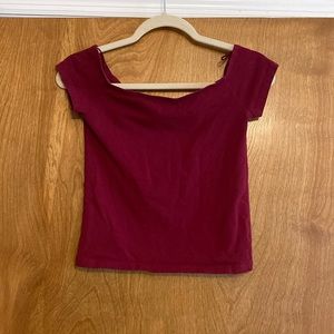 Express One Eleven crop top